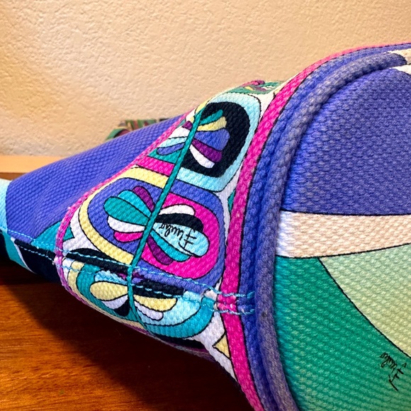 EMILIO PUCCI gorgeous, vibrant handbag! EUC - Picture 7 of 9